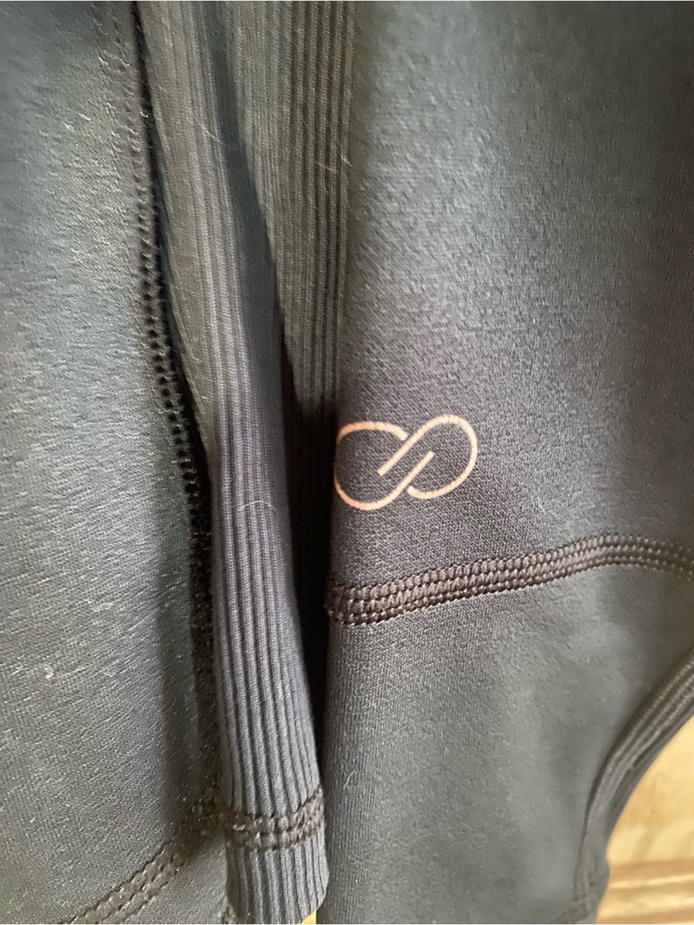 CALIA Black Half-Zip Long Sleeve Athletic Pullover - Picture 2 of 3